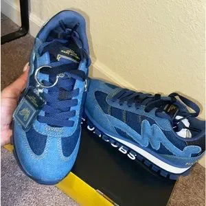 MARC JACOBS スニーカー The Denim Jogger Marc Jacobs The Denim Jogger sneakers - Medium Wash